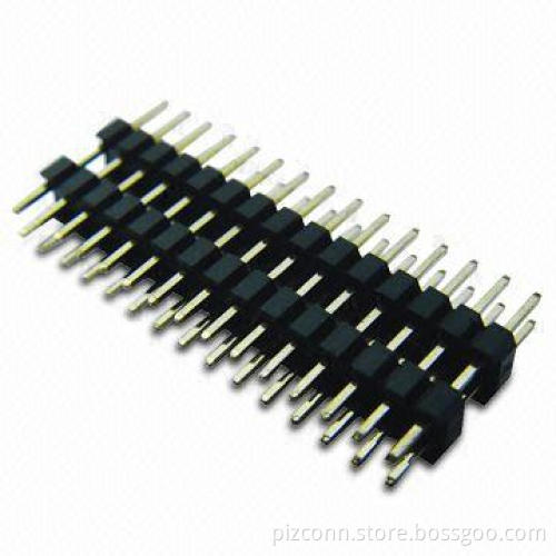 Pin Header with Various Header Pitch Ranges and Pin Lengths
